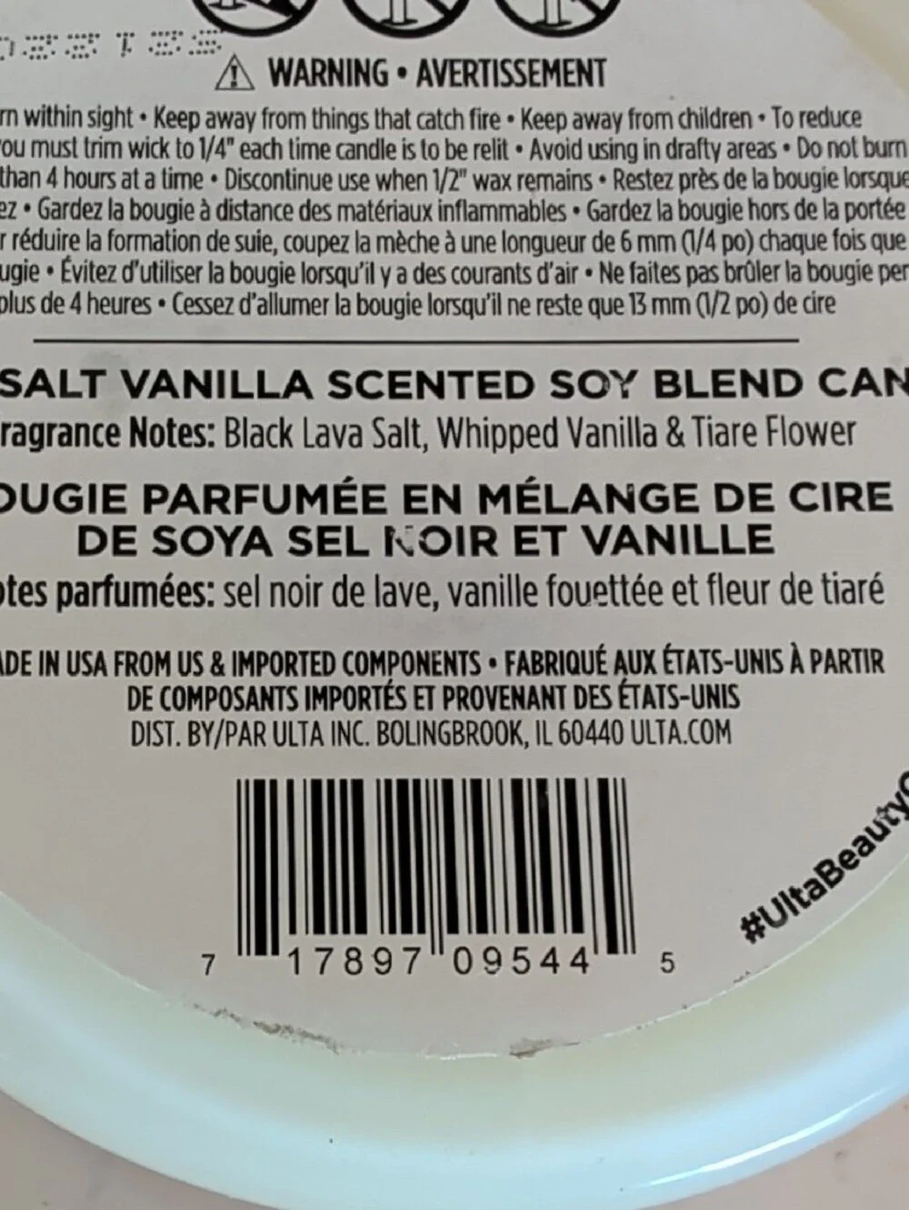 Ulta Beauty neutral black